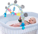Travel Arch Bassinet Mobile Toys for Infant & Toddlers,Clip on Stroller Toy Crib Accessory & Pram Activity Bar Toy for Indoor and Outdoor (Elephant) by TinyTreasures Baby Boutique
