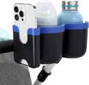 Accmor Stroller Cup Holder with Phone Holder, Bike Cup Holder, Universal Cup Holder for Uppababy Nuna Doona Strollers, 2-in-1 Cup Phone Holder for Stroller, Bike, Wheelchair, Walker, Scooter by TinyTreasures Baby Boutique