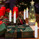 20 PCS Flickering Flameless Window Candle LED Christmas Tree Candle Lights Warm White Battery Operated Electric Taper Candles with Remote Perfect Timer for Home Garden Wedding Parties Decor by GreenHaven Gardens