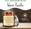 1OAK Vanilla Candle - Best Friend Candle for Women - Friendship, Christmas & BFF Gifts by CozyNest Decor