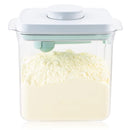 Formula Container - 1700ml Pop Top Milk Powder Container, BPA-Free Airtight Formula Dispenser with Scoop and Scraper, 21OZ, 1.32LB, 600g, Clear by TinyTreasures Baby Boutique
