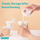 NCVI Breastmilk Storage Bags, 180 Count Milk Storage Bags for Breastfeeding, 7oz Breast Milk Storage Bags with Temp-Sensing, Doubled-Sealed, Hygienically, Self Standing, Easy Pour Spout, BPA Free by TinyTreasures Baby Boutique