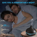 SACATR 550ml Aromatherapy Diffuser with 15x10mL Essential Oils, Ultrasonic Technology, Remote Control for Home Office by CozyNest Decor