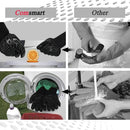 Comsmart BBQ Gloves, 1472F Heat Resistant Silicone Non-Slip Oven Mitts, Long Kitchen Gloves Perfect for Grilling, Cooking, Baking, Cutting by GreenHaven Gardens