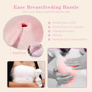 Hot/Cold Breast Gel Bead Ice Packs Breast Cooling/Heat Pads Relief for Breastfeeding, Nursing Pain, Mastitis, Engorgement, Swelling, Plugged Ducts | Boost Milk Let-Down & Production,2 Pack (Pink) by TinyTreasures Baby Boutique