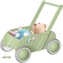 2025 HOMEKOL Wooden Baby Walker,Baby Push Walker, Adjustable Speed Baby Walker for Boys and Girls, Baby Activity Center, Gift for Birthday, Christmas and New Year Nature Green by TinyTreasures Baby Boutique