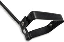 Barebones Stirrup Hand Hoe - Effective Gardening Tools for Weed Control and Soil Aeration - Lawn and Yard Tools - Weed Puller Tool (Black) by GreenHaven Gardens