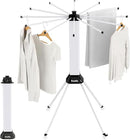 Clothes Drying Rack Foldable & Collapsible Drying Racks with 4-Leg Octopus Design, Large Capacity Space Saving Indoor Drying Rack for Bedroom,Balcony,Laundry for Indoor/Outdoor Use (White) by CozyNest Decor