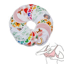8 pcs(4 Pairs) Random Prints Breast Pads for Nursing Mothers, Reusable and Washable (8pcs Random Prints) by TinyTreasures Baby Boutique