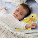 Pro Goleem Duck Security Blanket Soft Yellow Baby Lovey Unisex Lovie Baby Gifts for Newborn Toddler Snuggle Toy Stuffed Animal 16 Inch by TinyTreasures Baby Boutique