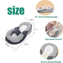 Baby Lounger Pillow, Adjustable Strap Incline Cushion for Breastfeeding & Bottle Time for Tummy Play by TinyTreasures Baby Boutique