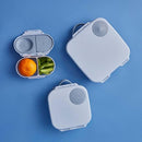 b.box Snack Containers for Kids, Toddler Snack Box Container, Reusable Small Bento Box for Lunch, School & Travel, Leak Proof, BPA free, Dishwasher Safe, Ages 4 months+ (Chill Out, 12oz capacity) by TinyTreasures Baby Boutique