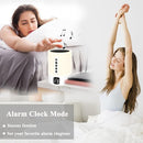 Alarm Clock Bluetooth Speaker, Night Light White Noise Machine Touch Bedside Lamp with Alarm Clock for Kids Multi-Color Changing Night Light Xmas Gifts for Teenage Girls Boys Women Teen Girl Gifts by TinyTreasures Baby Boutique