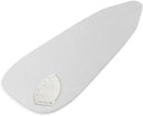 Encasa Homes Silicon Mat for Hot Iron Rest - Heat Resistant, Anti - Slip, Thicker Pad for Protecting Your Table During Ironing, Non-Burning, Machine Washable, Durable - White by CozyNest Decor
