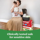 Huggies Natural Care Sensitive Baby Wipes, Unscented, Hypoallergenic, 99% Purified Water, 9 Flip-Top Packs (3 packs of 3), 504 Total Wipes (56 Wipes per pack), Packaging May Vary by TinyTreasures Baby Boutique