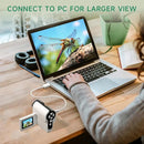 Microscope for Kids, [3-in-1] 1000X Handheld Mini Scope with 2" LCD Screen, Portable Miniscope for Kids 8-12 Halloween Christmas Birthday Edu Gifts, 32GB TF Card Included by TinyTreasures Baby Boutique