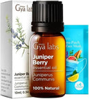 Gya Labs Juniper Berry Essential Oil for Diffuser - 0.34 Fl Oz - 100% Pure Natural Juniper Essential Oil for Skin & Candle Making Scent by CozyNest Decor