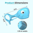 Baby Proofing Door Stopper, Door Pinch Guards Protect Child Fingers & PET Tails. Baby Safety Finger Protectors Prevent Pinch Injuries – Kids and Adults Love Whale Pinch Guard (Blue) by TinyTreasures Baby Boutique