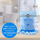Fuller Brush Toilet Bowl Cleaner Pods - Water Soluble Tablet Cleansers - Cleans Descales & Refreshes Bathroom Toilets Removes Odors & Stains Light Fresh Scent Ideal for Homes and Businesses 6-Pack by CozyNest Decor