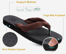 KuaiLu Flip Flops for Women with Arch Support Yoga Mat Comfortable Summer Beach Walking Thong Cushion Sandals Slip On Indoor Outdoor by TinyTreasures Baby Boutique
