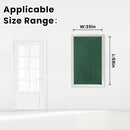 Blackout Curtains for Bedroom Stick On Curtains Window Shades Pull Down Blackout Window Cover No Drillng Self Adhesive Curtains No Rod Small Curtain, 35" W X 59" L, Dark Green, 1 Panel by TinyTreasures Baby Boutique