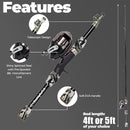 DaddyGoFish Kids Fishing Pole - Rod Reel Combo Tackle Box Starter Set - First Year Small Gear Kit for Boys Girls Toddler Youth Age Beginner Little Children by TinyTreasures Baby Boutique