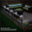 Sumaote Solar Post Lights 160LM 52 LED - 6x6 Posts Solar Light Outdoor Fence Deck Post Cap Lights fit 4x4 5x5 6x6 Wood Posts, IP65 Waterproof for Garden Porch Patio, 6000K White Lighting, 2 Pack by GreenHaven Gardens