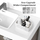 Luxspire Toothbrush Holder, Ink White by CozyNest Decor