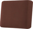 H.VERSAILTEX Super Stretch Individual Seat Cushion Covers Sofa Covers Couch Cushion Covers Slipcover Sets Thick Jacquard Textured Twill Fabric (1 Piece Chair Cushion Cover, Burnt Brick) by CozyNest Decor