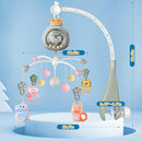 Crib Mobile with Music and Lights, Mobiles for Cribs, Baby Nursery Space Portable Infant Arm Hanger for Girls Boys Babies Bassinets Pack and Play Clip On Attachment, Toys Musical Hanging by TinyTreasures Baby Boutique