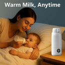 Koalababy Portable Bottle Warmer for Travel – Baby Bottle Warmer with Fast Heating, 17oz Large Capacity Milk Warmer for Breastmilk, Formula, Water, IPX6 Washable, for Car, Airplane & Outdoor Travel by TinyTreasures Baby Boutique