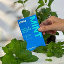 Zimba Teeth Whitening Strips Vegan Whitening Strip Enamel Safe Teeth Whitening Hydrogen Peroxide Teeth Whitener for Coffee, Wine, Tobacco, and Other Stains, 28 Strips (14 Day Treatment), Mint by CozyNest Decor