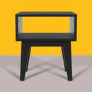 Serena Solid Wood Nightstand by Megsu