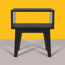 Acacia Serena Solid Wood Nightstand - Elegant and Durable Bedside Storage