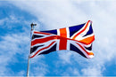 Homissor British Flag 4x6 Union Jack England Flags Embroidered Sewn Stripes United Kingdom UK Flag Heavy Duty Outdoor