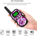 Kids Walkie Talkies,3 Pack 22 Channels 2 Way Radio Toy with Flashlight and LCD Screen,3KM Range Walkie Talkies for Kids Outside Adventures, Camping, Hiking by TinyTreasures Baby Boutique