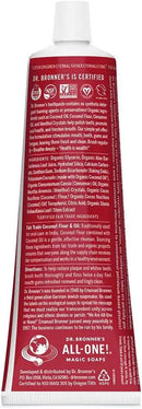 Dr. Bronner’s All-One Toothpaste– Cinnamon, 5 oz, 3-Pack– Fluoride-Free Toothpaste for Adults, SLS-Free, 70% Organic & Natural Ingredients, Vegan, Helps Freshen Breath, Reduce Plaque, Whiten Teeth by CozyNest Decor