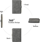 Passport Holder for Travel Rfid Passport Wallet for Women Men with Zipper Pocket Pen Sim Card Holders Slim Travel Accessories by TinyTreasures Baby Boutique