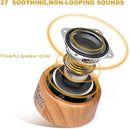 DOUNI White Noise Machine with 27 Soothing Sounds Timer, Adjustable Volume, Memory Function for Sleeping, Relaxation,Sound Machine for Kid,Adult,Nursery,Home,Office,Travel.Wood Grain by TinyTreasures Baby Boutique