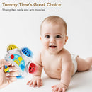 Baby Toys 0-6-12 Months: 5 in 1 Infant Musical Rtattle Teething Toys Sensory Learning Toys with Sounds, Newborn Shower Gifts for Boys & Girls by TinyTreasures Baby Boutique