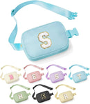 YOOLIFE Birthday Gifts for Women - 30th 40th 50th 60th 70th Birthday Gifts for Mom Daughter Her Friend Sister Girlfriend, Personalized Gifts Christmas Gifts, Initial Belt Bag Crossbody Bags, Blue S by TinyTreasures Baby Boutique