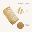 Kyte BABY Bamboo 3-Piece Brush Set - 1 Goat Hair Brush, 1 Wooden Bristle Brush and 1 Bamboo Comb by TinyTreasures Baby Boutique