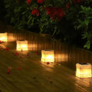 2 Pack Solar Rock Lights Outdoor - Solar Powered Landscape Ground Fake Rocks Light Waterproof with Warm LED Lights for Table Patio Yard Garden Pathway Walkway Decor(Grey) by GreenHaven Gardens