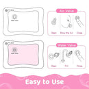 Tummy Time Water Mat for Girl, Baby Girl Toys for 0, 3, 6, 9, 12 Months, Baby Girl Gifts, Develop Sensory Toys Kids' Indoor Climbers & Play Structures by TinyTreasures Baby Boutique
