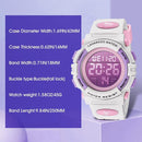 Kids Watch,Boys Watch for 3-15 Year Old Boys,Digital Sport Outdoor Multifunctional Chronograph LED 50 M Waterproof Alarm Calendar Analog Watch for Children with Silicone Band,Kids Gift by TinyTreasures Baby Boutique