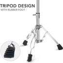 Snare Drum Stand Snare Stand with Drumstick Holder and a Pair of 5A Drum Sticks Fit for 8 to 15 Inch Snare Drum and Practice Pad, Adjustable Height 15.8 to 22.8 Inches for Drum Beginners by TinyTreasures Baby Boutique