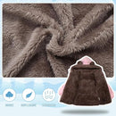 Infant Baby Winter Coat Bear Hooded Jacket Warm Fleece Snowsuit Windproof Outerwear for Toddler Boy Girl 9M-4T by TinyTreasures Baby Boutique
