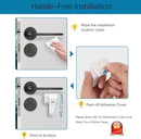 Child Proof Door Lever Lock - 2 Pack - Door Locks for Kids Safety - Door Knob Child Proof - Baby Proofing 3M Adhesive - Door Handle Child Proof - Baby Safety Locks for Toddlers - White by TinyTreasures Baby Boutique