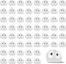 Glow in The Dark Tree Elves Fairy 60Pcs Mini Resin Elf Fairy Garden Accessories Little Briquettes Elves Miniature Figurines, Micro Landscape Gnomes Dollhouse Ornament Potted Plants Decorations by GreenHaven Gardens