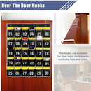 Loghot Classroom Accessories Closet Pocket Chart for Cell Phones Holder Wall Door Hanging Organizer (30 Pockets Black) by CozyNest Decor